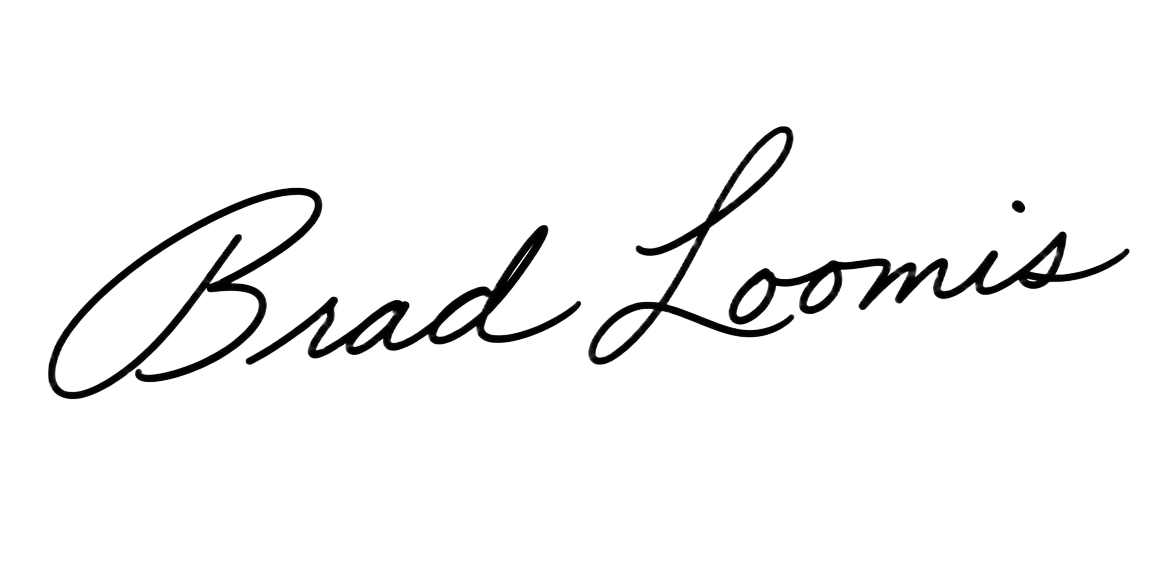 Brad Loomis' signature